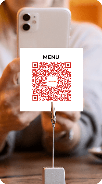 Scan qr for digital menu